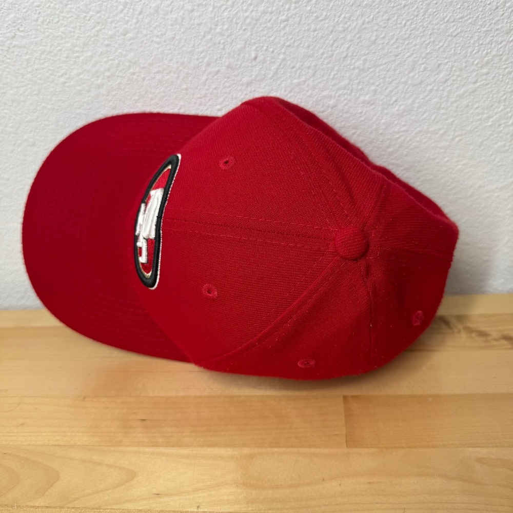 San Francisco 49ers New Era 39THIRTY Men's S/M Red Fitted Stretch Hat NFL - Picture 5 of 9